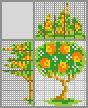 Японский кроссворд Апельсиновое дерево