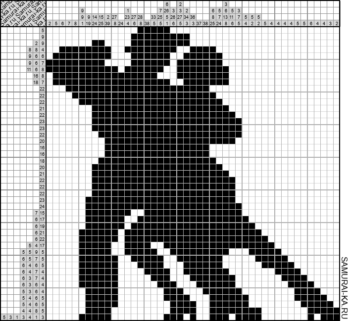Японский кроссворд - Танго решай онлайн без регистрации и бесплатно.