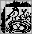 Японский кроссворд Сорока